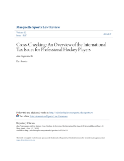 Cross-Checking: An Overview of the International Tax Issues for