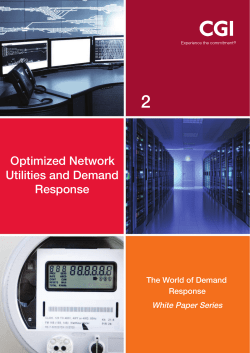 Optimized Network Utilities and Demand Response