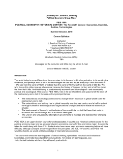 20091217 PEIS 160A Sum 10 Syllabus working