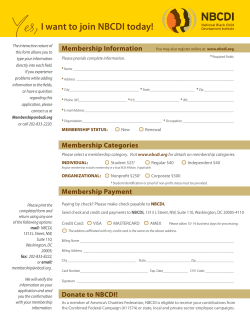 I want to join NBCDI today!