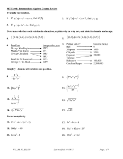 mth 104 final exam review