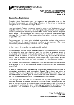 Council Tax - Stroud District Council