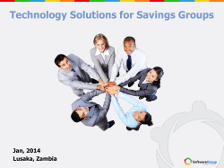 Geraldine O`Keeffe presentation at SG best practices workshop