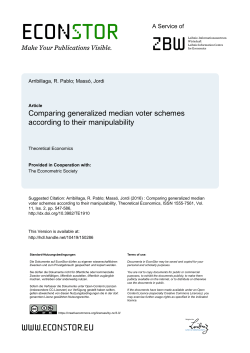 Comparing generalized median voter schemes