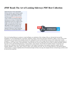 The Art of Looking Sideways PDF Best Collection