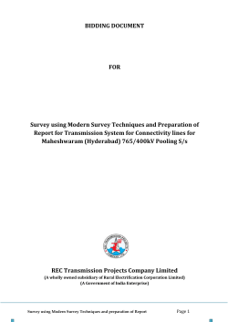Bidding Document - Rural Electrification Corporation Limited