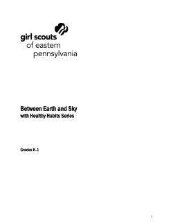 Between Earth and Sky with Healthy Habits Series (Grades K-1)