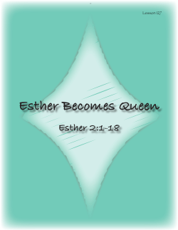 Esther Becomes Queen