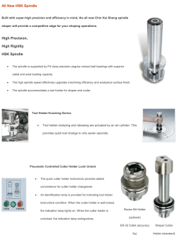 All New HSK Spindle