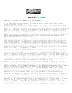 Andrett Thrill Park Waiver