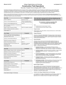 Construction Field Operations