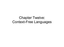 Chapter Twelve: Context