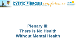 Coming to a Definition of a Pulmonary Exacerbation