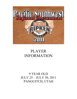 cal ripken - Pacific Southwest