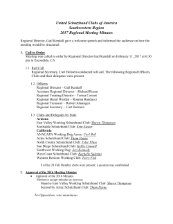 United Schutzhund Clubs of America