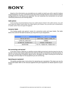 Connect a Set-top Box and a DVD Player to a TV