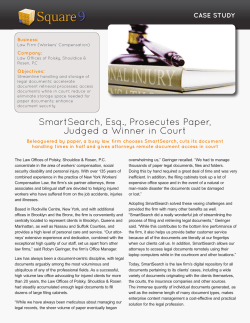 Case Study Law Firm Polsky Shouldice Rosen