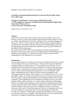 However, many of the results emerging from SFM studies are the