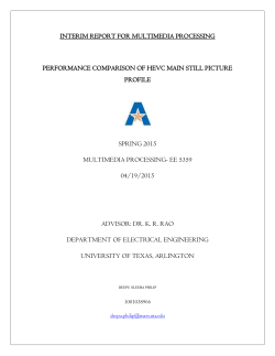 and coding blocks - The University of Texas at Arlington