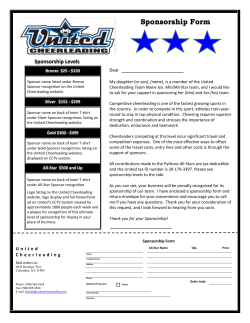 All-Star Sponsor Form
