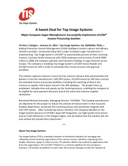 A Sweet Deal for Top Image Systems