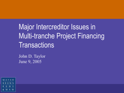 (Veto Right) Single Lender
