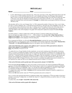 MATH 243 Lab 2