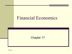 Financial Economics