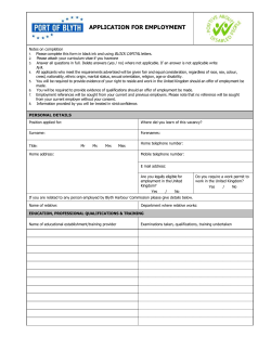 Microsoft Word - Application Form POB.doc