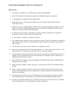 CHAPTER 9 test bank student