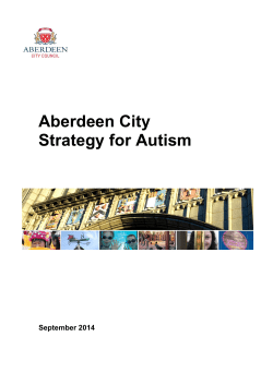 Aberdeen City Strategy for Autism