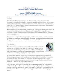 Teaching Map and Compass