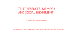 Presence - Matthew Lombard