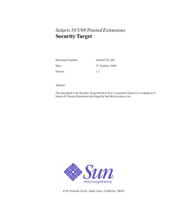 Security Target