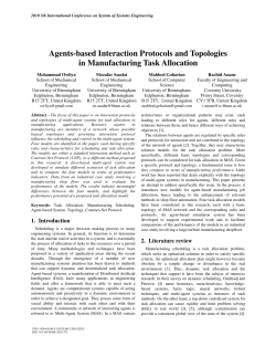 Agents-based Interaction Protocols and Topologies in