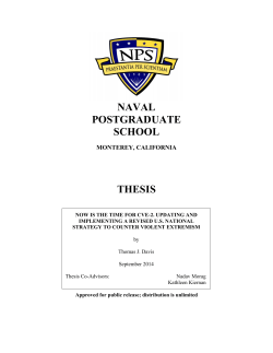 NAVAL POSTGRADUATE SCHOOL THESIS