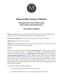 Mooresville Farmer`s Market