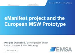 EMSA presentation - European Tugowners Association