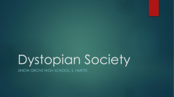 Dystopian Society - Henry County Schools