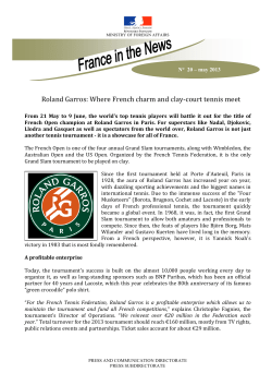 Roland Garros: Where French charm and clay