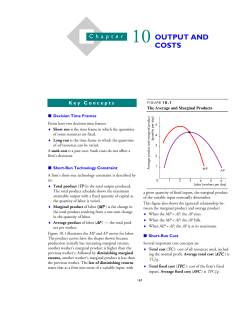 10output and costs