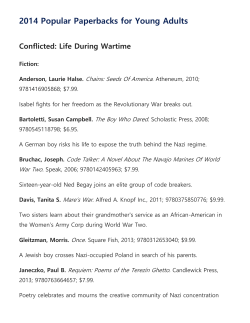 2014 Popular Paperbacks for Young Adults