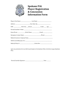 NL - Spokane Police Activities League