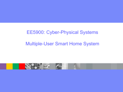 Multiple User Smart Home System