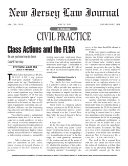 New Jersey Law Journal