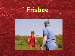 Frisbee - Ralston Middle School