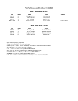 PSA Fall Jamboree Clark Side Field 2013