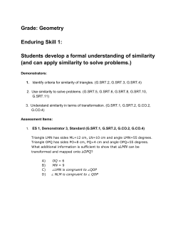 Geometry Enduring Skill 2