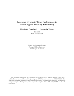 Learning Dynamic Time Preferences in Multi