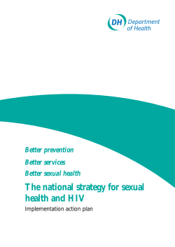 United Kingdom National Strategy for Sexual Health and HIV